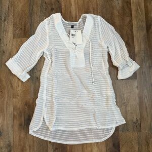 J. Valdi White Coverup NWT XS